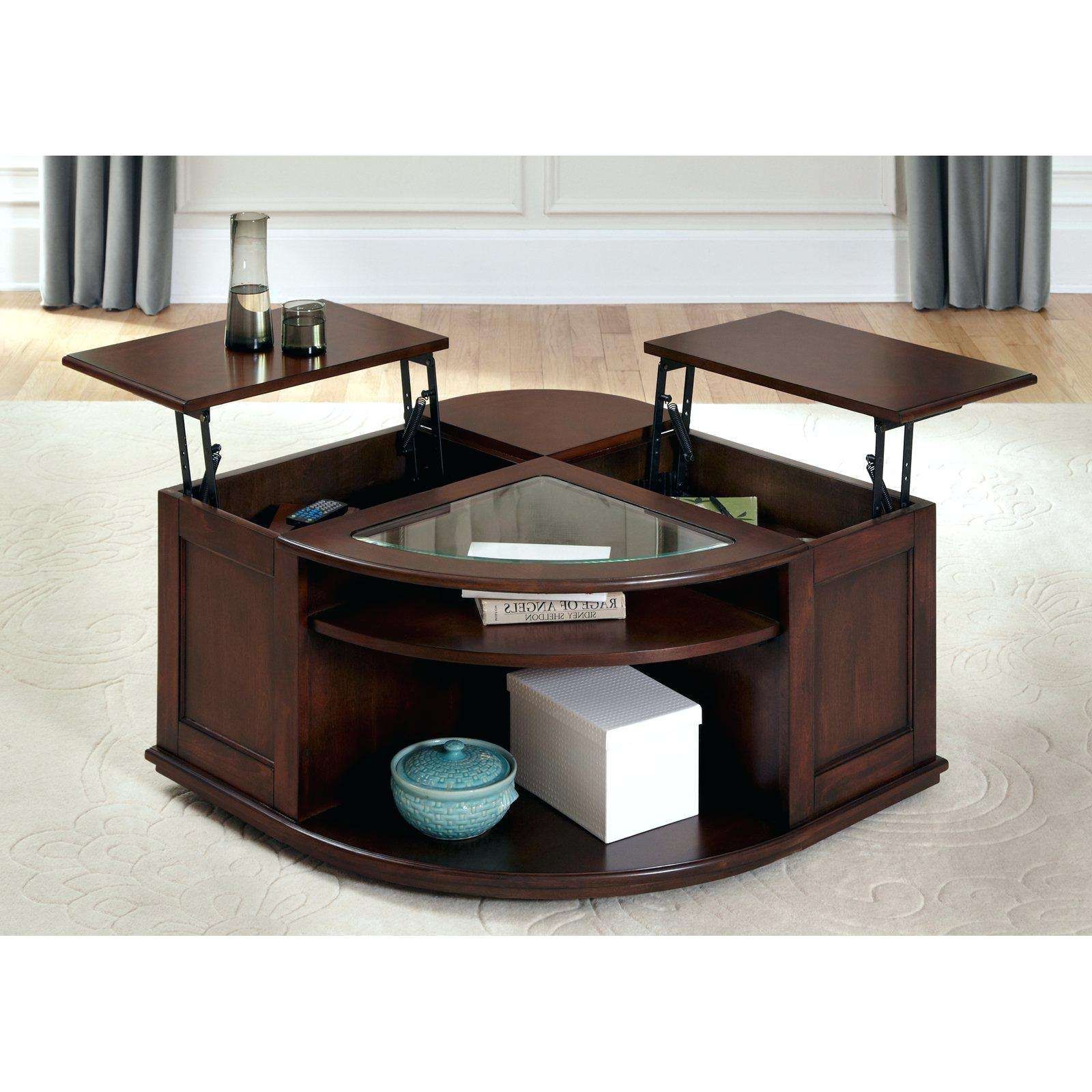 Coffee Tables : White Modern Lift Top Coffee Table Double Small In Best And Newest Opens Up Coffee Tables (View 12 of 20)