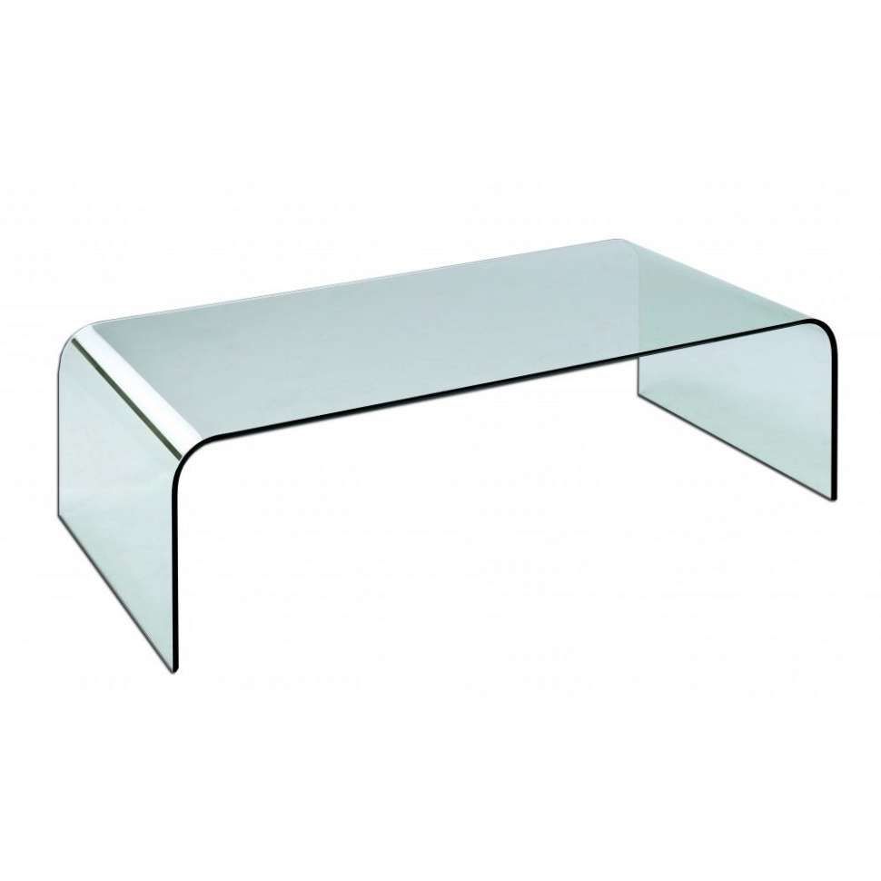 Current Curved Glass Coffee Tables For Coffee Tables : Amazing Furniture Azurro Green Tinted Bent Glass (View 3 of 20)
