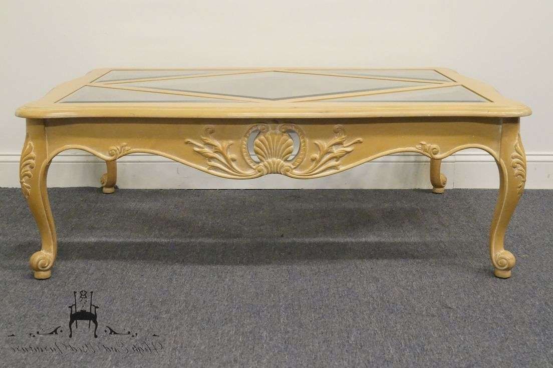 Ethan Allen Country French 50″ Coffee With Regard To Most Recently Released Country French Coffee Tables (View 8 of 20)