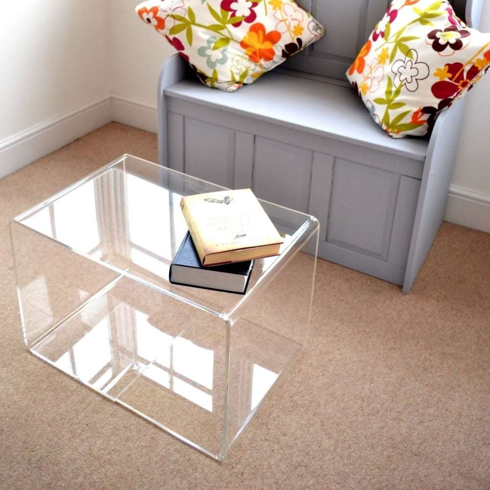 Fashionable Perspex Coffee Table For Perspex Coffee Tables – Acrylic Home Accessories From 3d Displays (View 2 of 20)