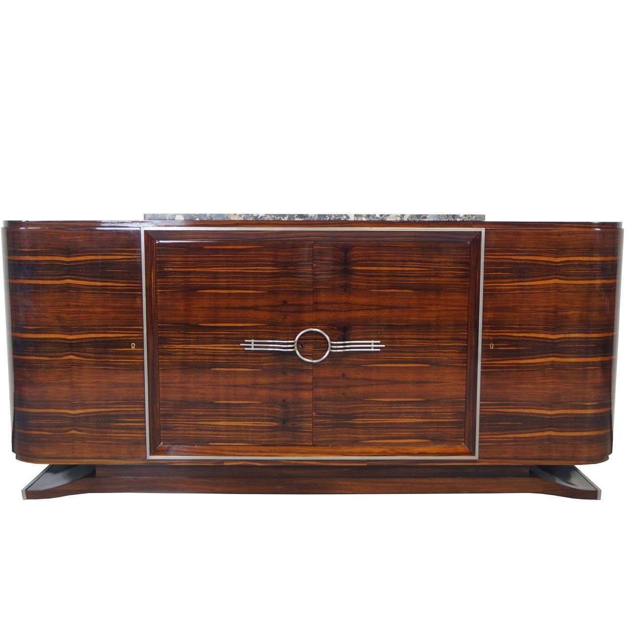 French Art Deco Sideboard At 1stdibs With Regard To Art Deco Sideboards (View 1 of 20)