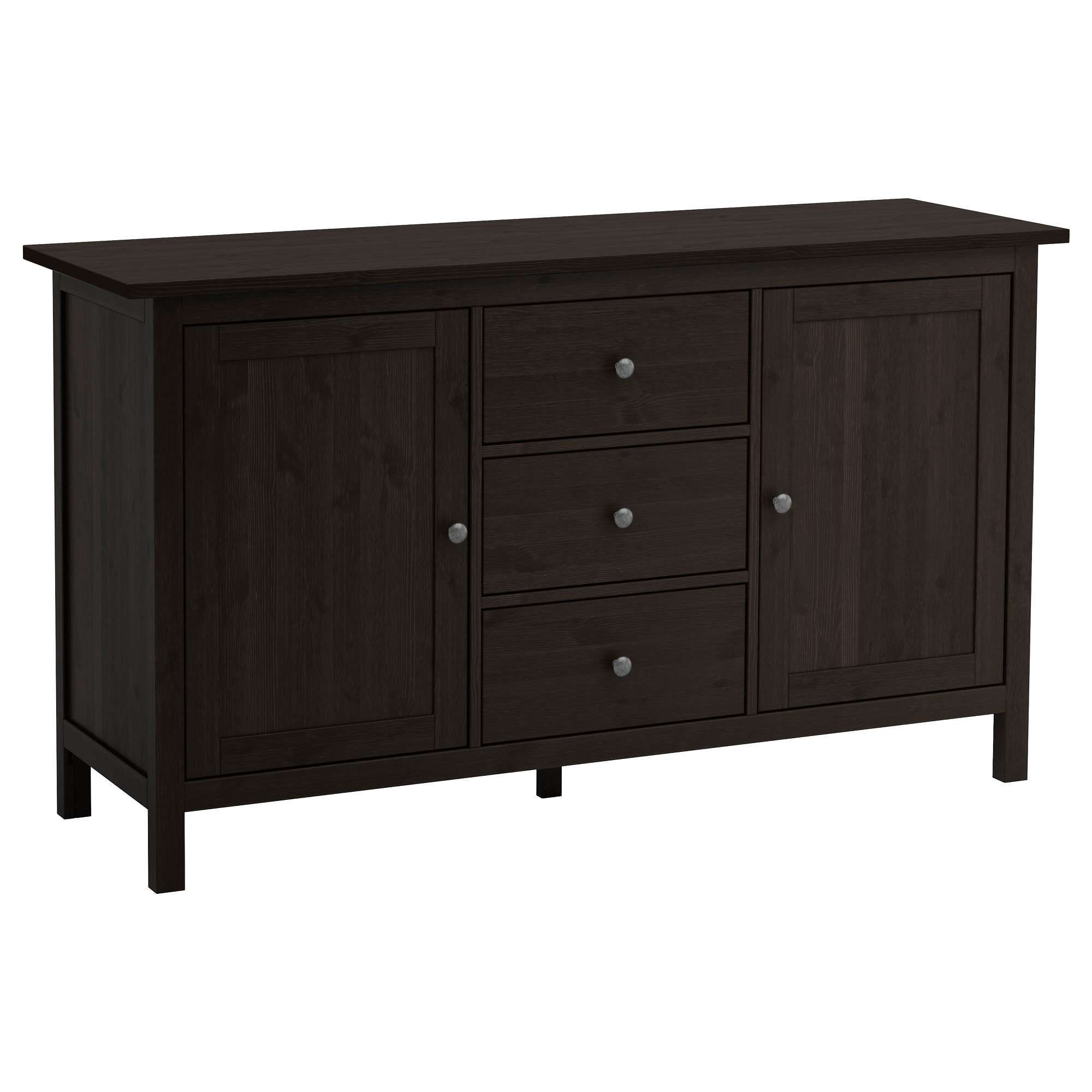 Hemnes Sideboard – Black Brown – Ikea Intended For Sideboards Furniture (View 4 of 20)