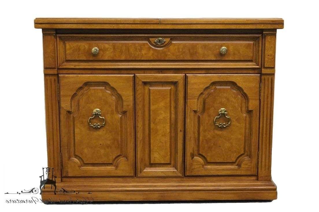 High End Used Furniture | Thomasville Serenade Collection Burl Within Thomasville Sideboards (View 6 of 20)