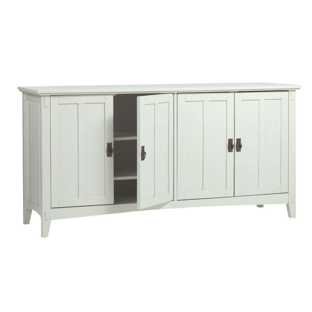Home Decorators Collection Artisan White Buffet Sk18514 W – The Intended For White Buffet Sideboards (View 4 of 20)