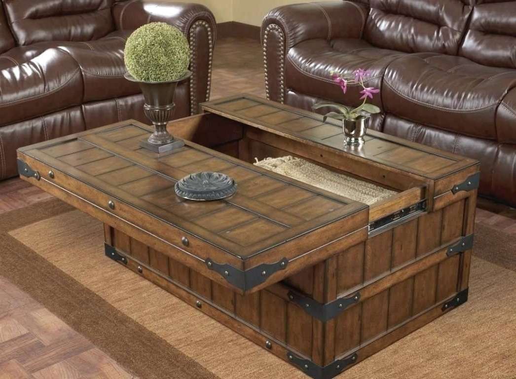 Large Oak Coffee Tables – Thewkndedit With Regard To Most Recent Oak Coffee Tables With Storage (View 10 of 20)