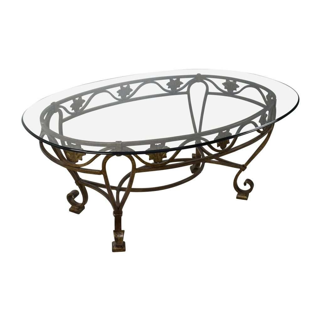 Latest Antique Glass Coffee Tables With Home ~ Iron Cast Glass Top Antique Coffee Table Home Off Tables On (View 18 of 20)