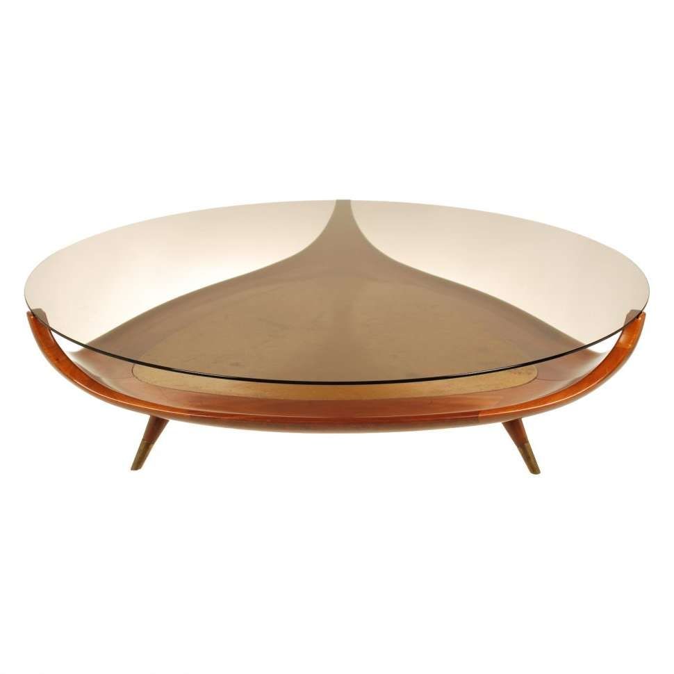 Latest Large Round Low Coffee Tables Pertaining To Coffee Table : Wonderful Wood And Glass Coffee Table Round Coffee (Gallery 7 of 20)