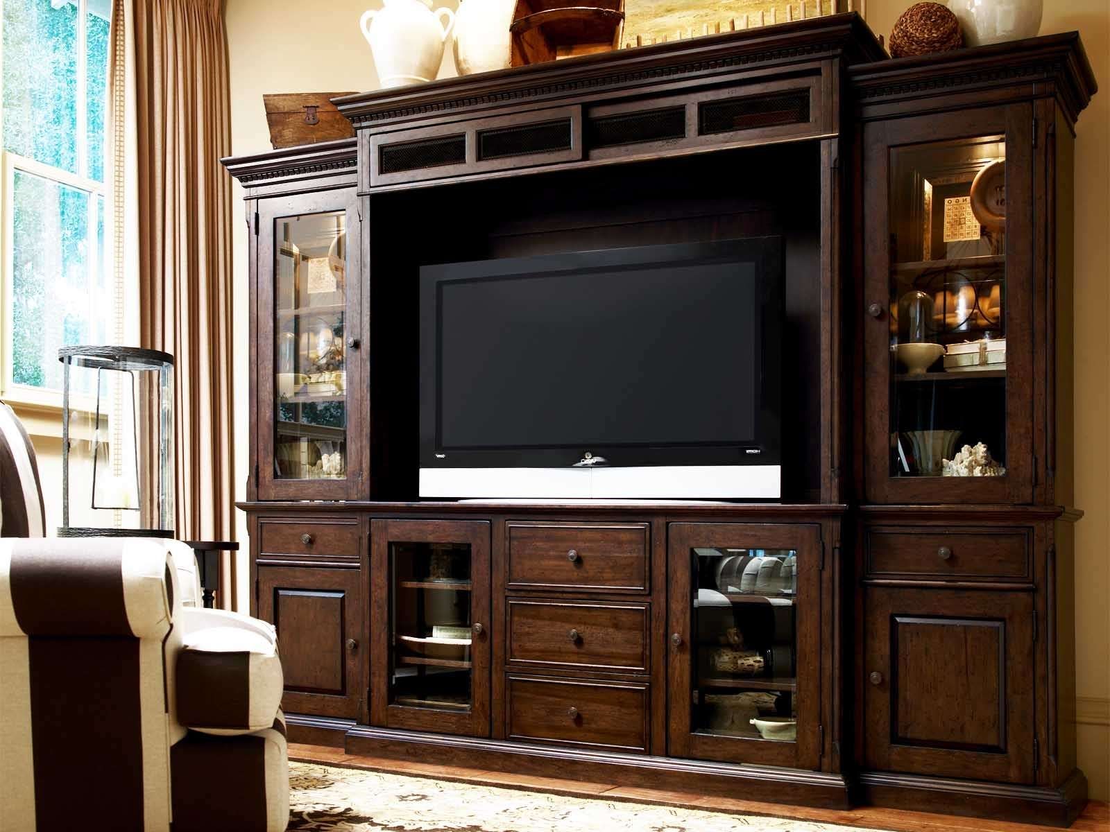 Living Room : Furniture Short White Enclosed Tv Cabinets Flat In Enclosed Tv Cabinets With Doors (View 9 of 20)