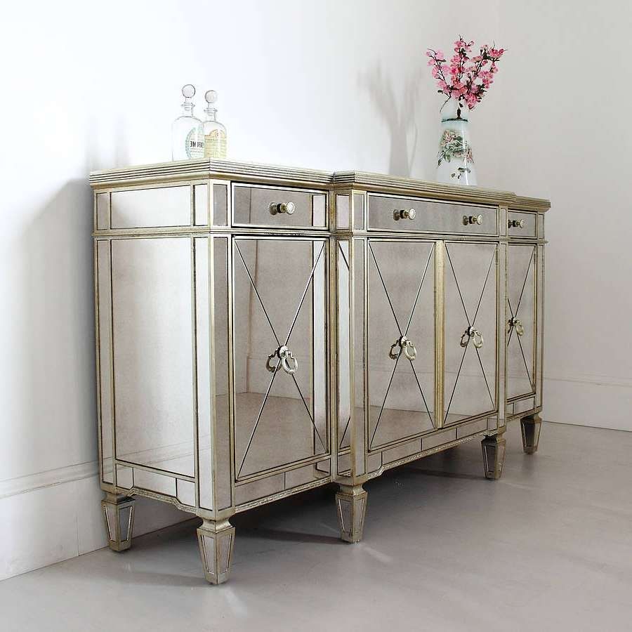 Long Antique Mirrored Sideboardout There Interiors With Regard To Mirrored Buffet Sideboards (View 3 of 20)