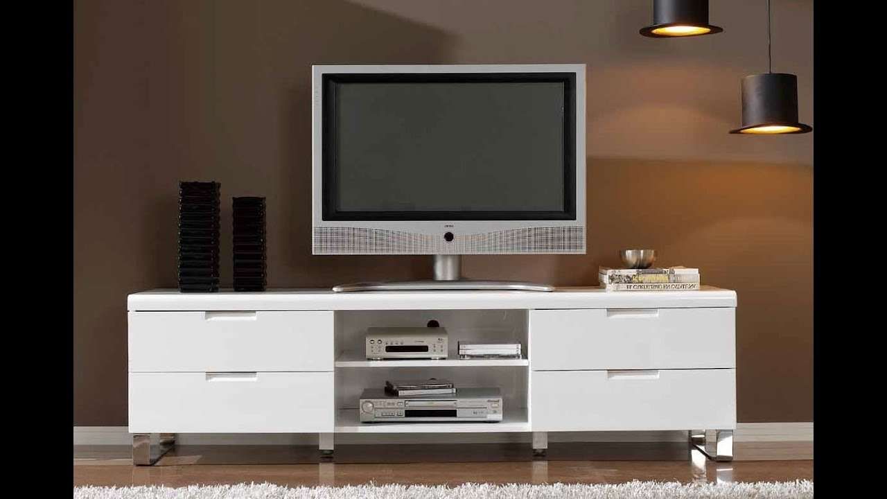 Modern Tv Stands For Flat Screens – Youtube Pertaining To Modern Tv Cabinets For Flat Screens (View 1 of 20)