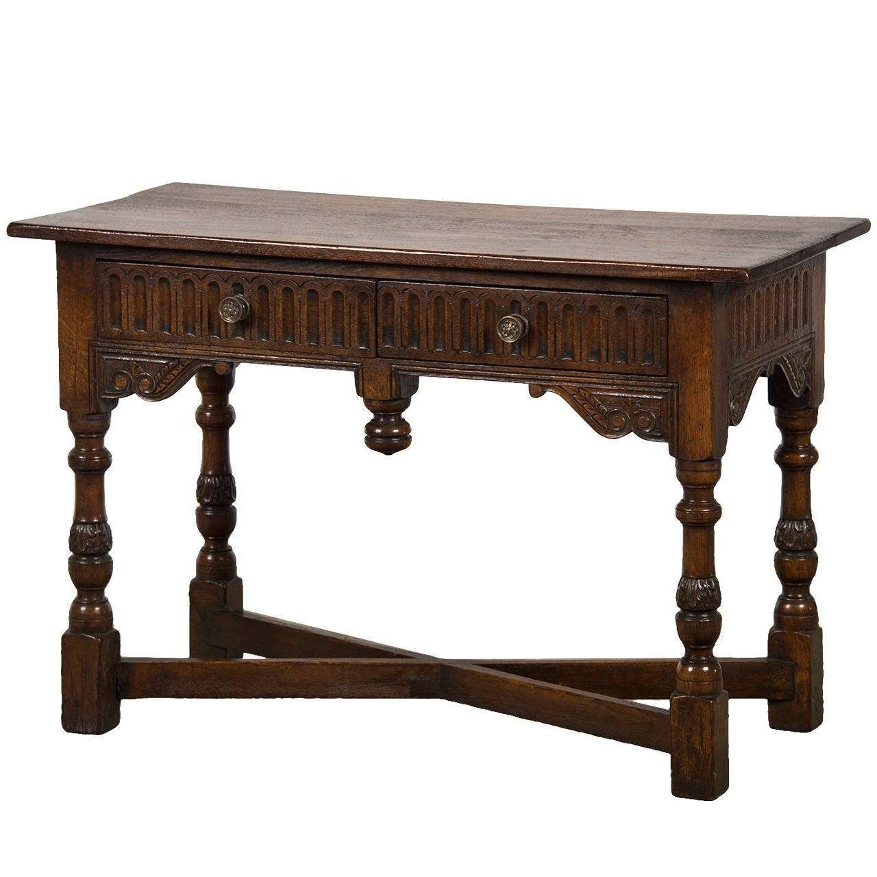 Most Popular Jacobean Coffee Tables With Regard To Jacobean Revival Oak Table, England Circa 1895 At 1stdibs (View 9 of 20)