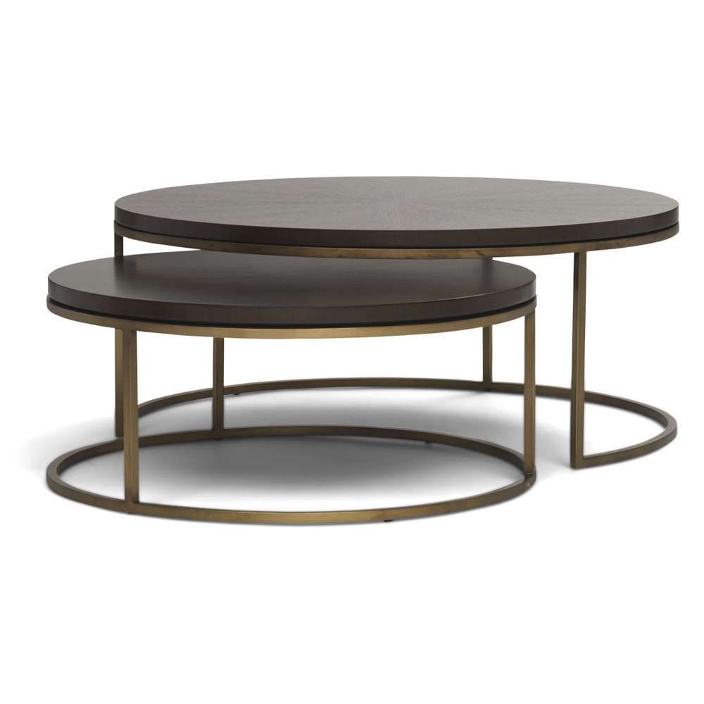 Most Popular Round Steel Coffee Tables Throughout Hammered Drum Cross Silver Coffee Table Drum Cross Round Metal (View 7 of 20)