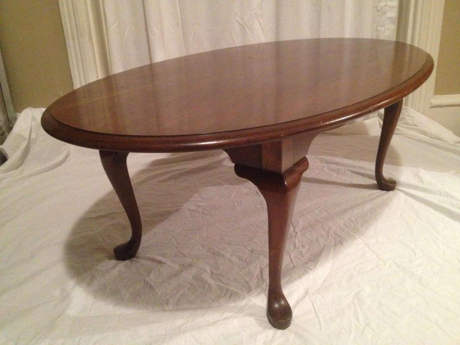 Most Up To Date Oblong Coffee Tables With Coffee Tables : Terrific Light Brown Farmhouse Oval Wood Coffee (View 5 of 20)