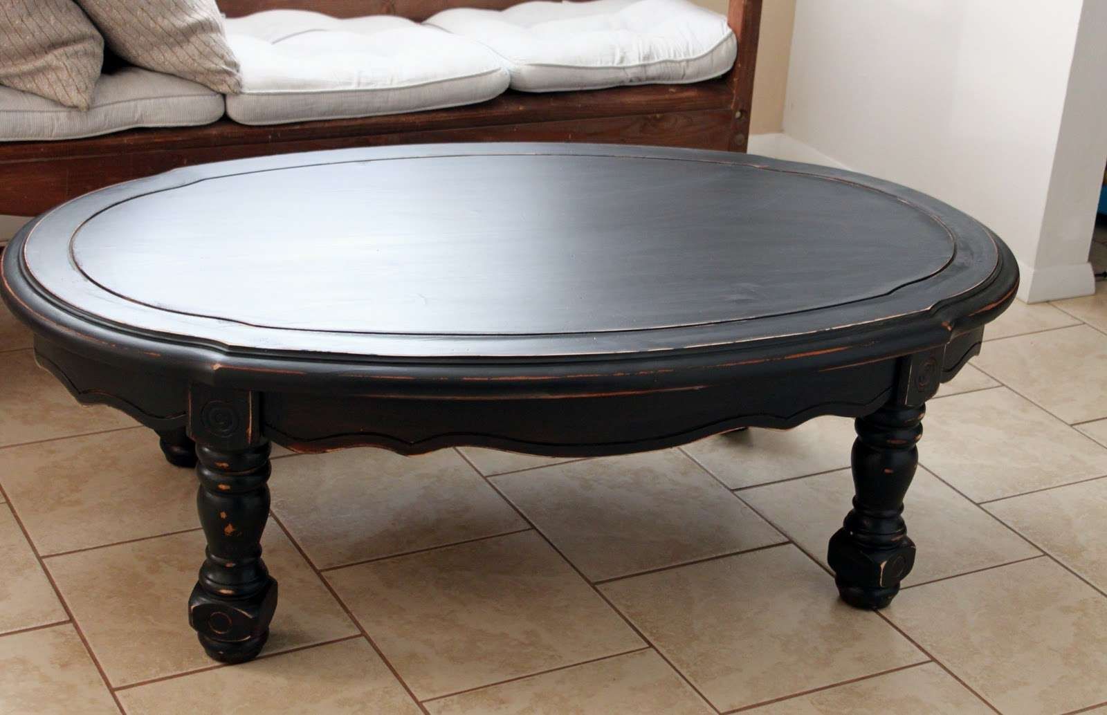 Newest Black Oval Coffee Tables In Black Coffee Table (Gallery 9 of 20)