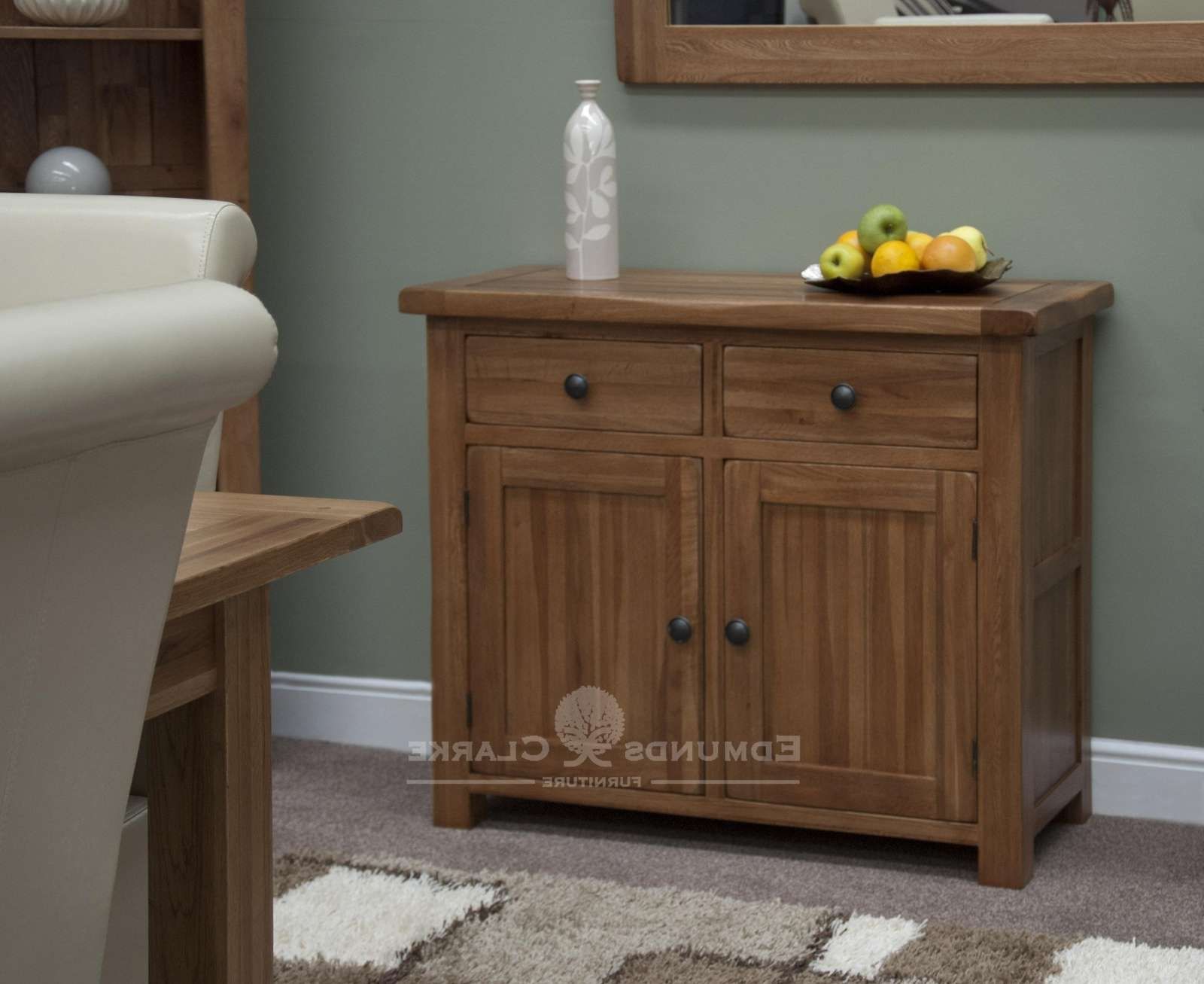 Oak Small Sideboard – Solid Wood & Painted Made To Measure Throughout Small Sideboards (View 18 of 20)