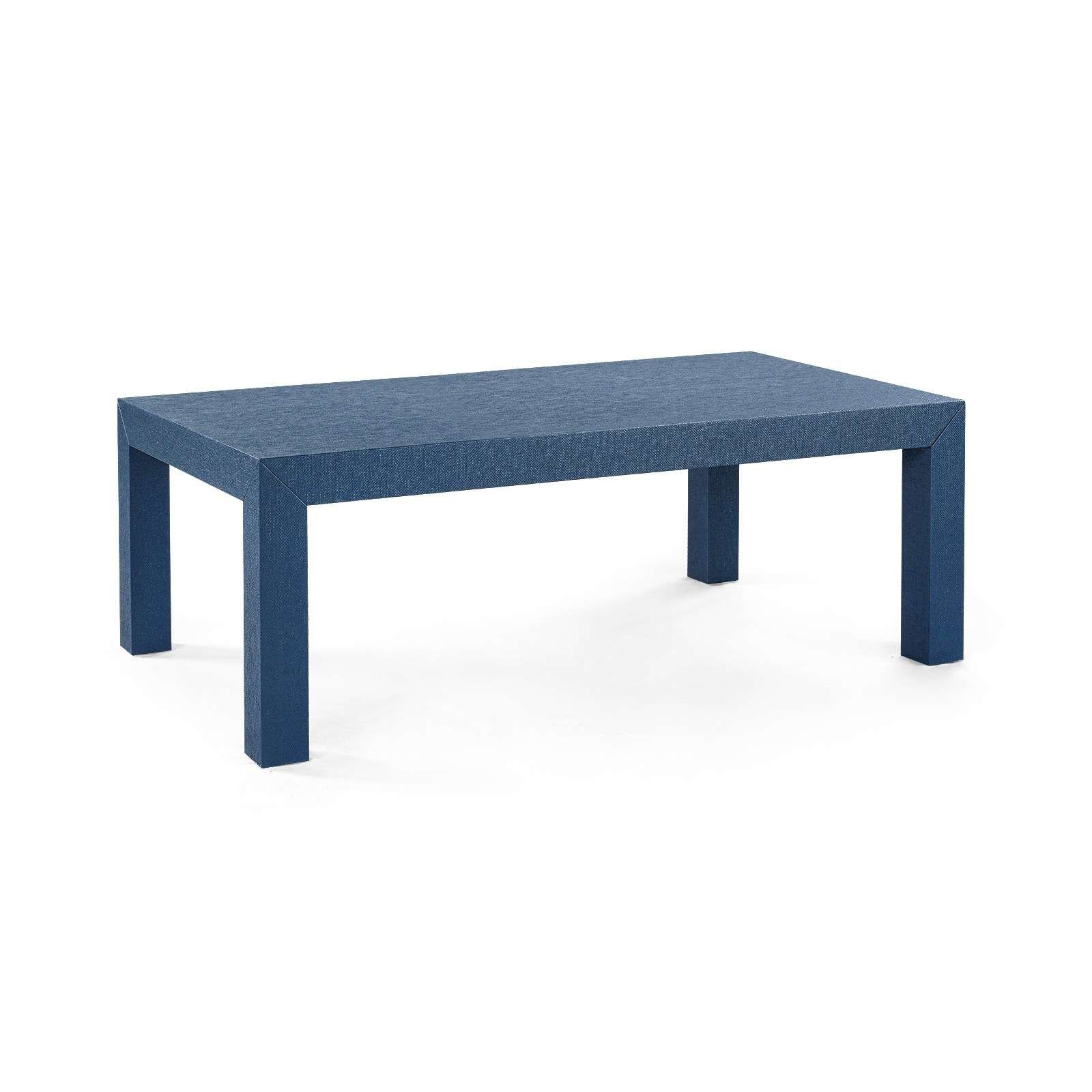 Parsons Coffee Table, Navy Blue – Bungalow 5 With Widely Used Blue Coffee Tables (View 3 of 20)