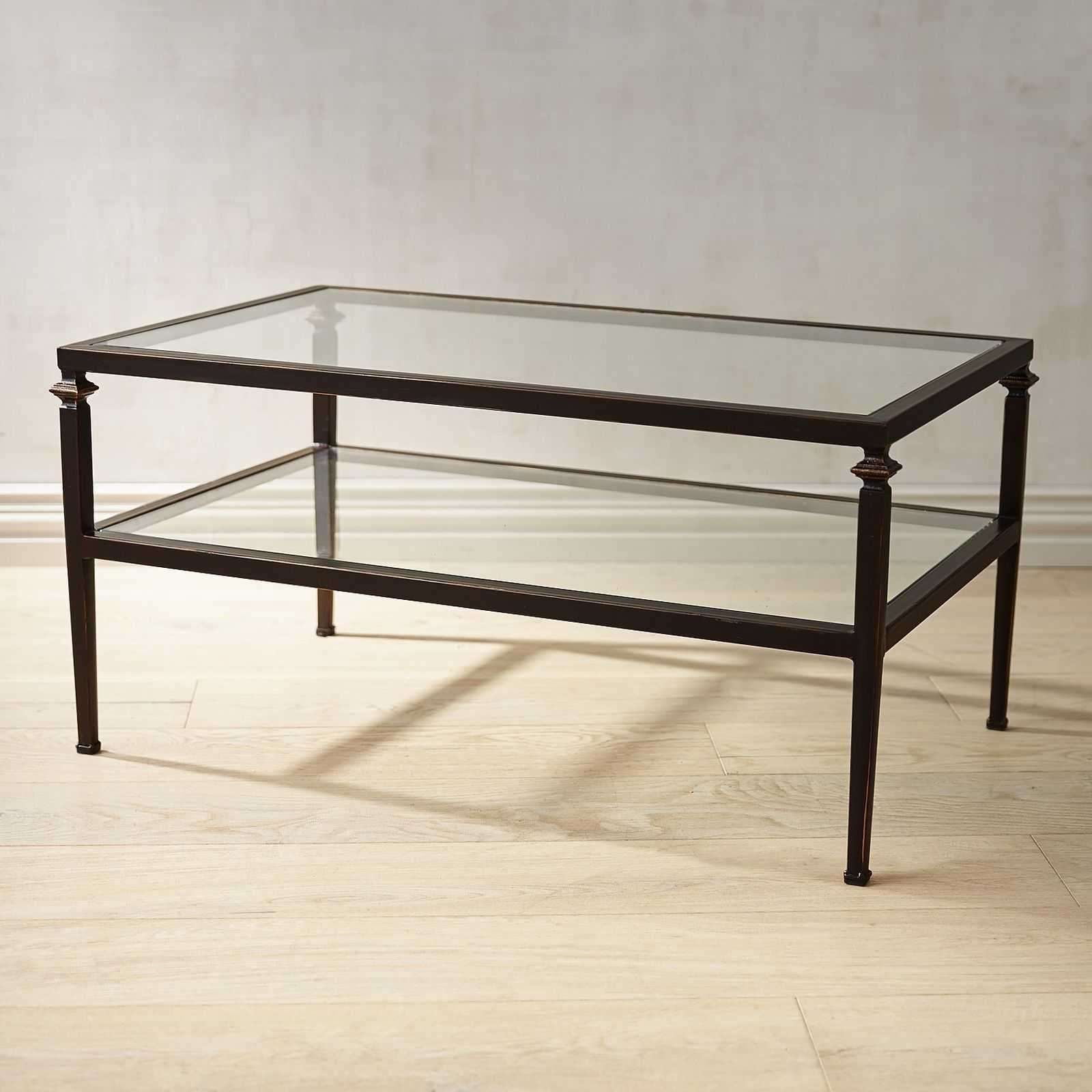Popular 225 List Glass Top Coffee Table With Well Liked Glass Topped Coffee Tables (View 7 of 20)