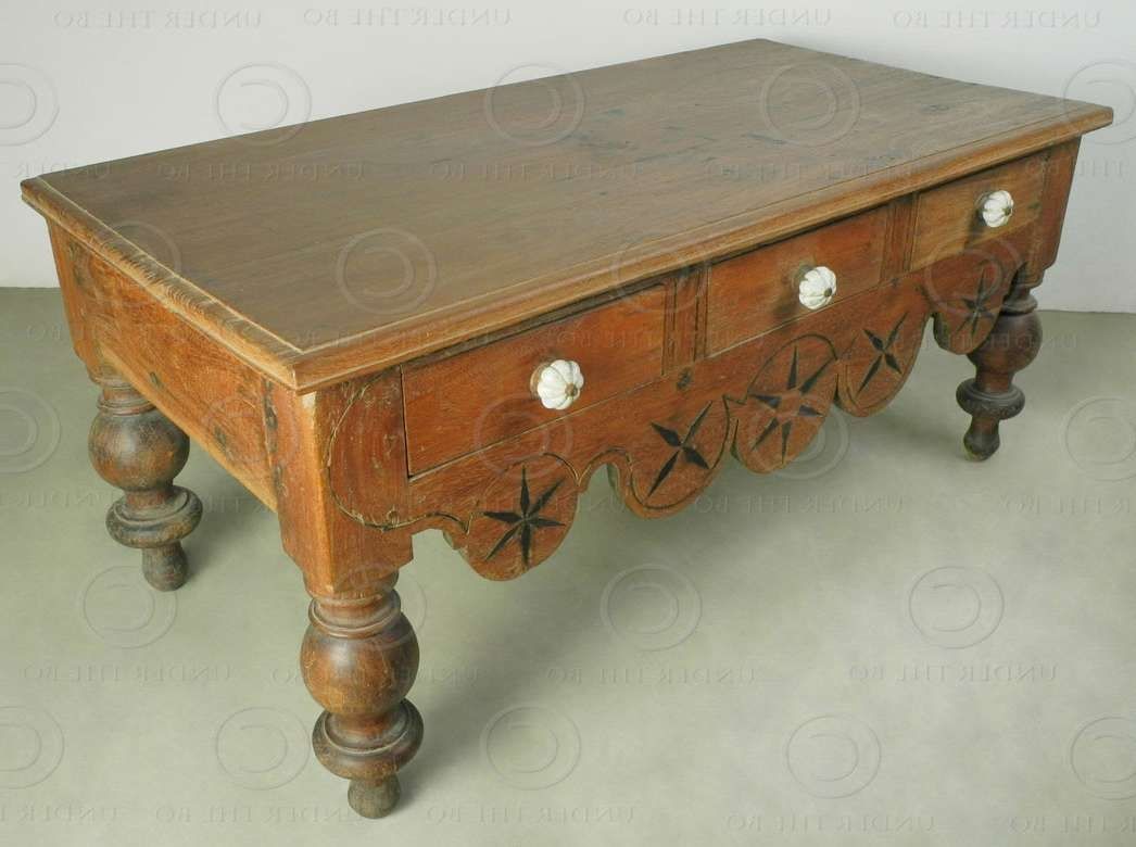 Preferred Colonial Coffee Tables Throughout Colonial Coffee Table I5 98. Dutch Colonial, Cochin. India (View 10 of 20)