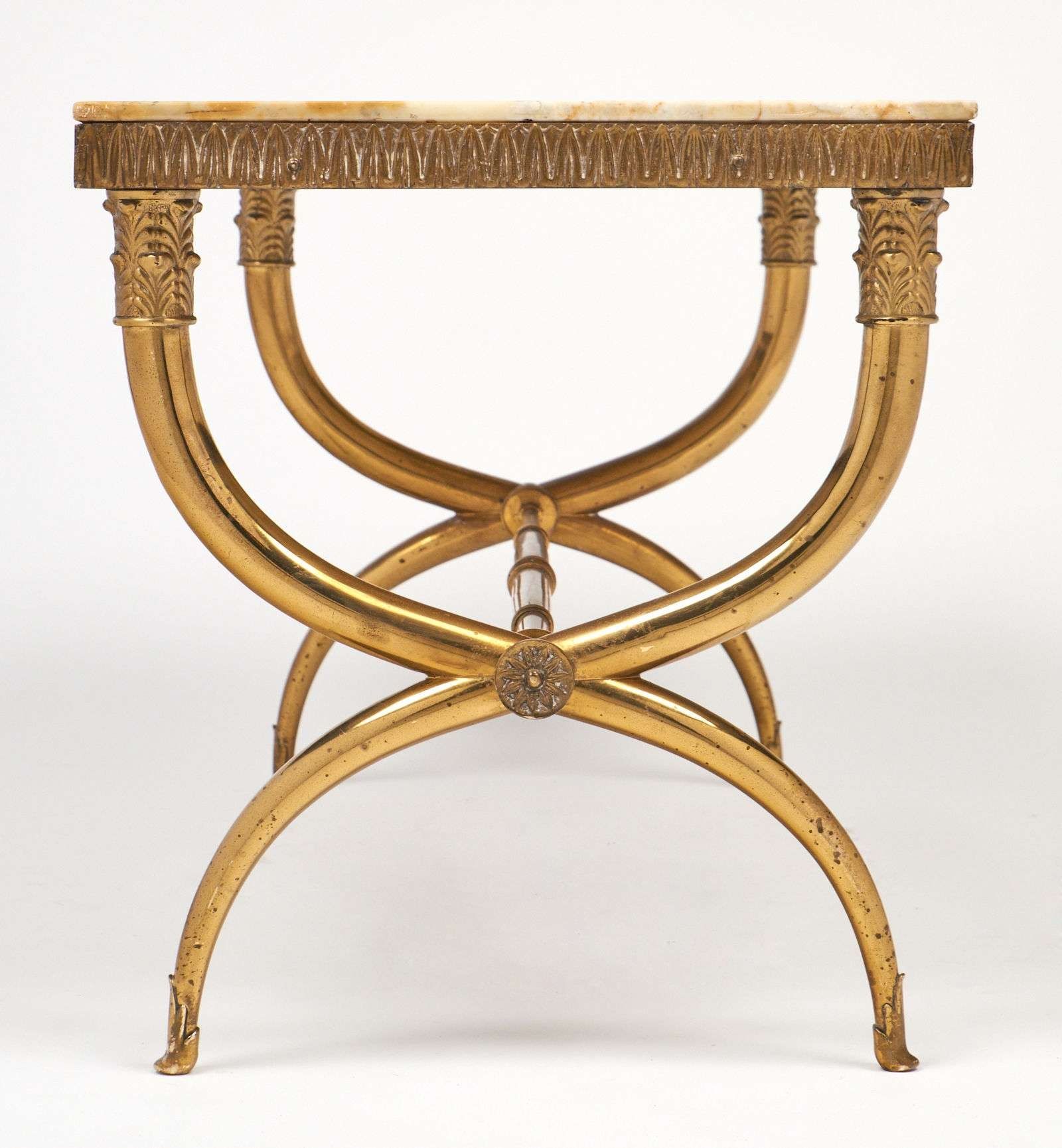 Ramsay Style Gilt Bronze Coffee Table – Jean Marc Fray With Trendy Bronze Coffee Tables (Gallery 20 of 20)