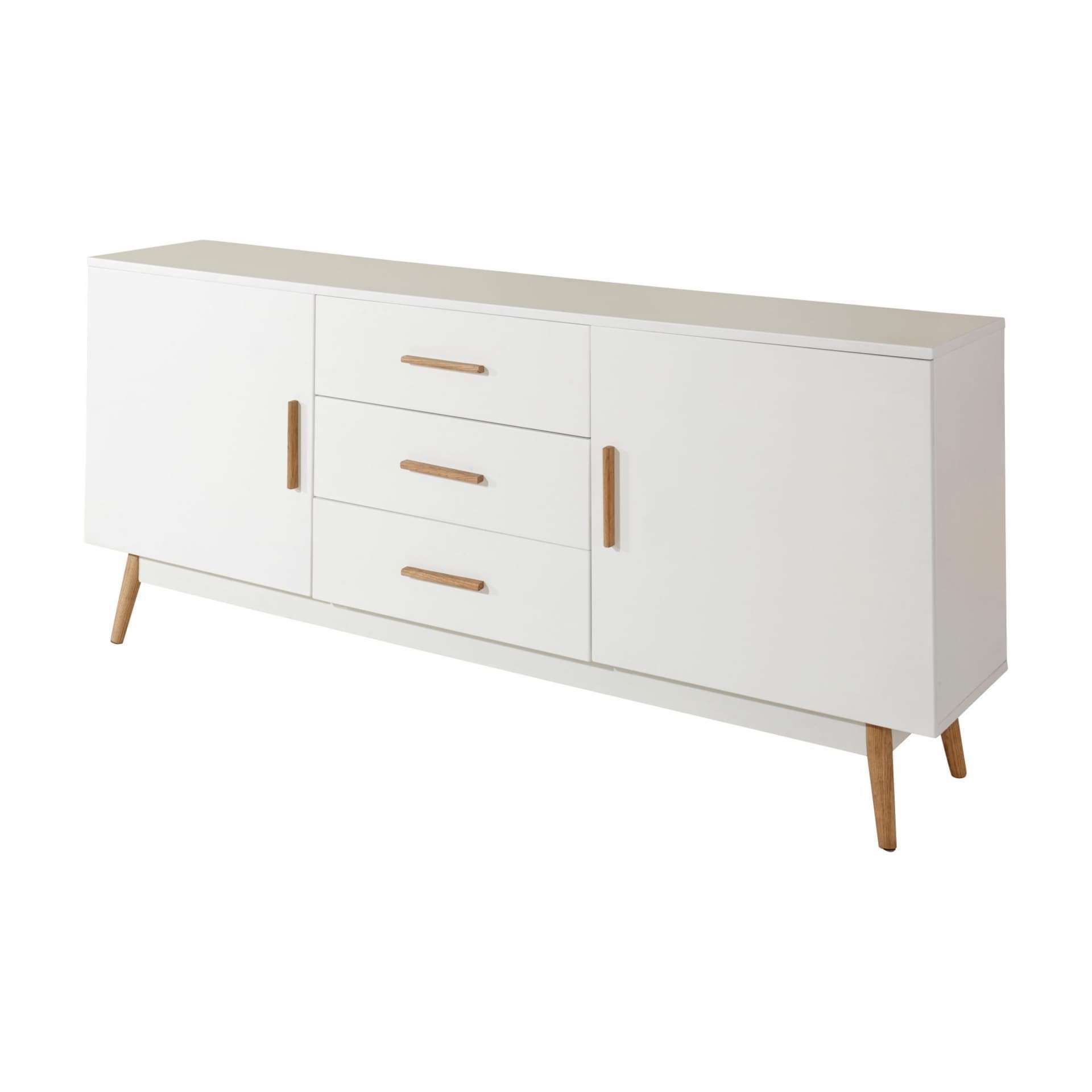 Scandinavian Lifestyle White Texas Sideboard – Free Shipping Today Throughout Overstock Sideboards (View 3 of 20)