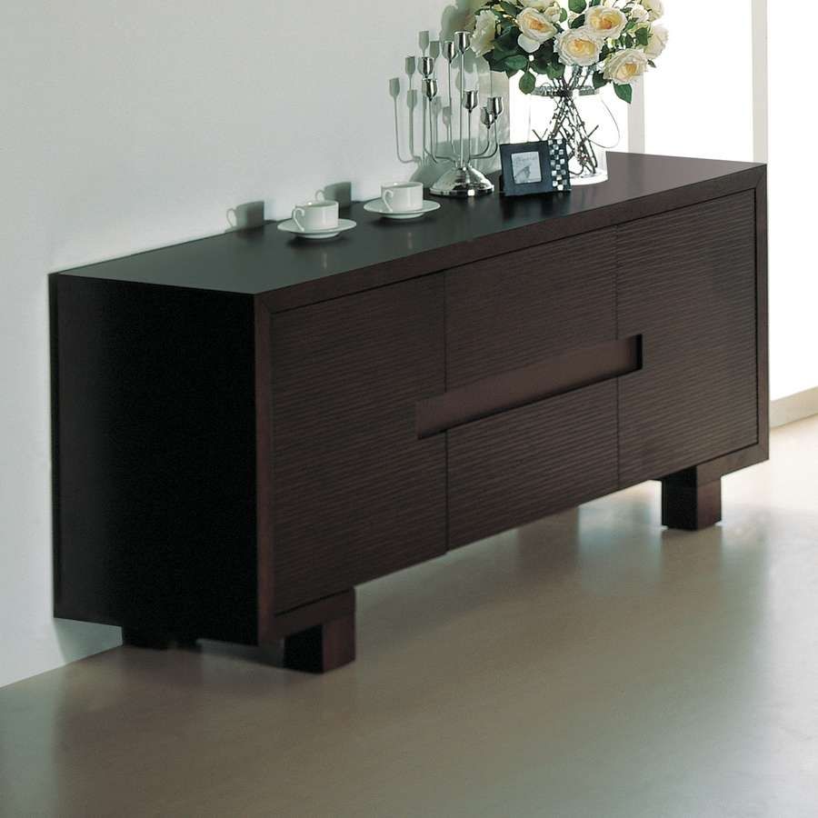 Shop Beverly Hills Furniture Etch Wenge Sideboard At Lowes With Regard To Wenge Sideboards (Gallery 20 of 20)