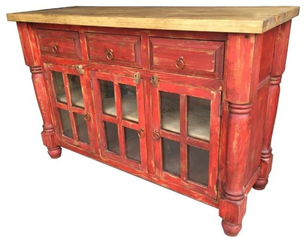 Sideboard Red Buffets And Sideboards | Houzz For Red Buffet Inside Red Buffet Sideboards (View 7 of 20)