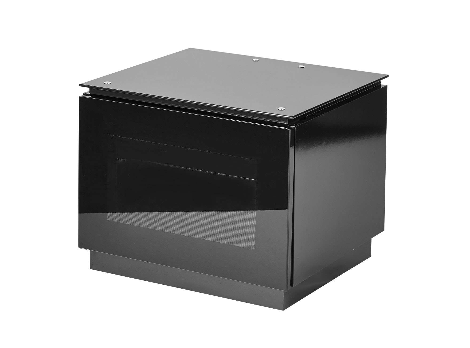 Small Black Gloss Tv Cabinet For Up To 32" Tv | Mmt D550 Intended For Black Gloss Tv Cabinets (Gallery 19 of 20)