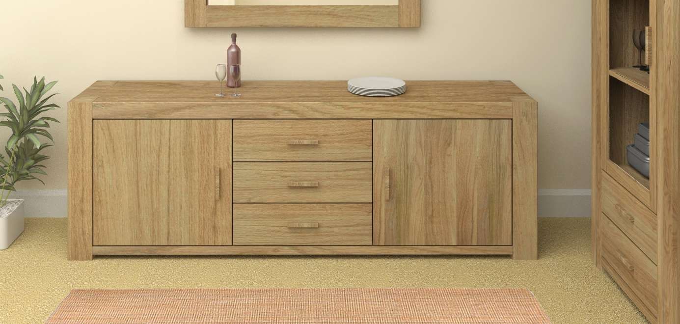 Styling & Storage: Oak Sideboards | Oak Furniture Company Throughout Storage Sideboards (View 1 of 20)