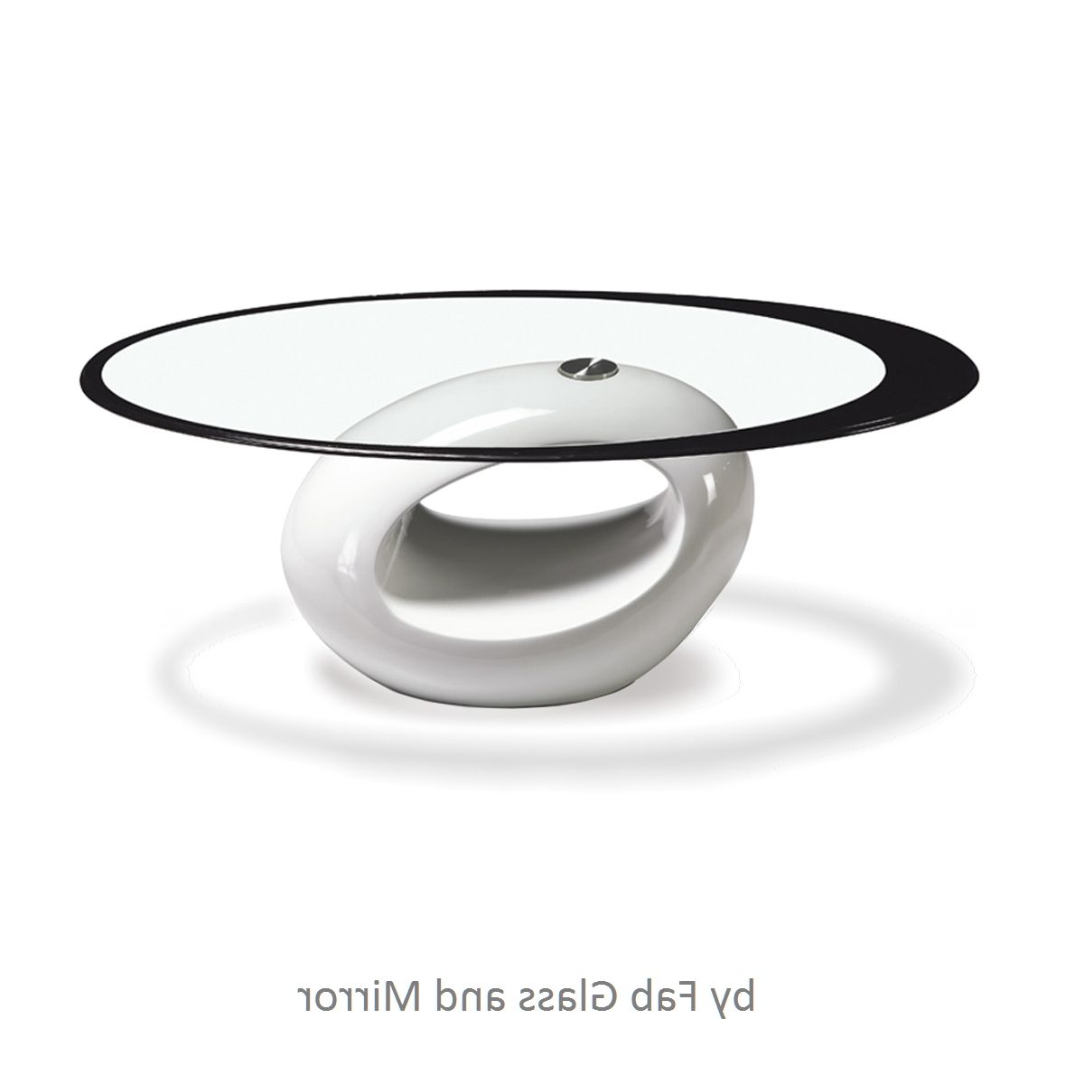 Stylish White Oval Shape Coffee Table With Trendy White Oval Coffee Tables (View 17 of 20)