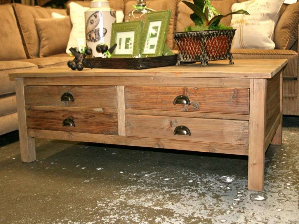 Teak Coffee Table With Drawers Knob — New Home Design : Elegance In Latest Wooden Storage Coffee Tables (View 1 of 20)