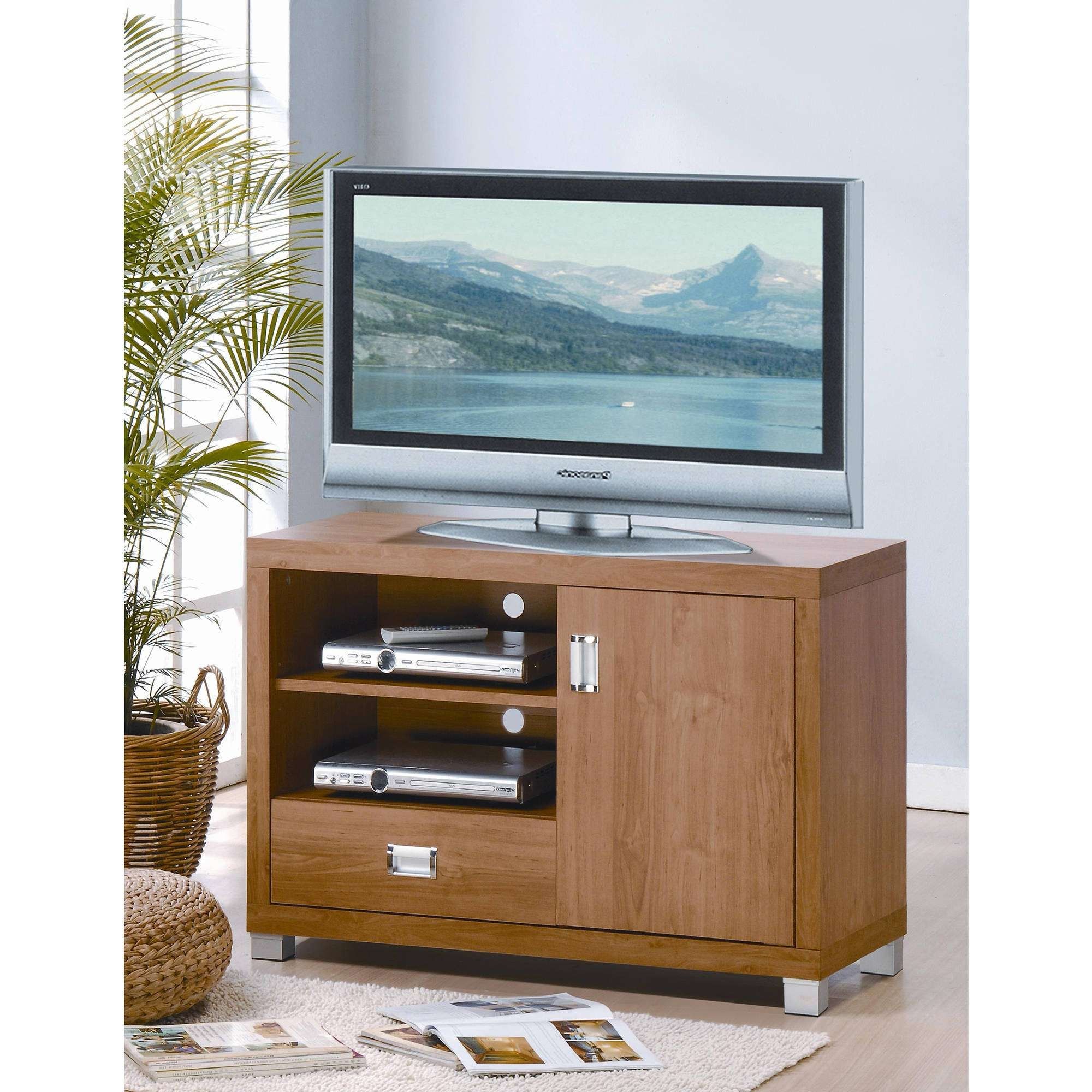 Techni Mobili Tv Cabinet, Maple – Walmart Inside Maple Tv Cabinets (View 1 of 20)