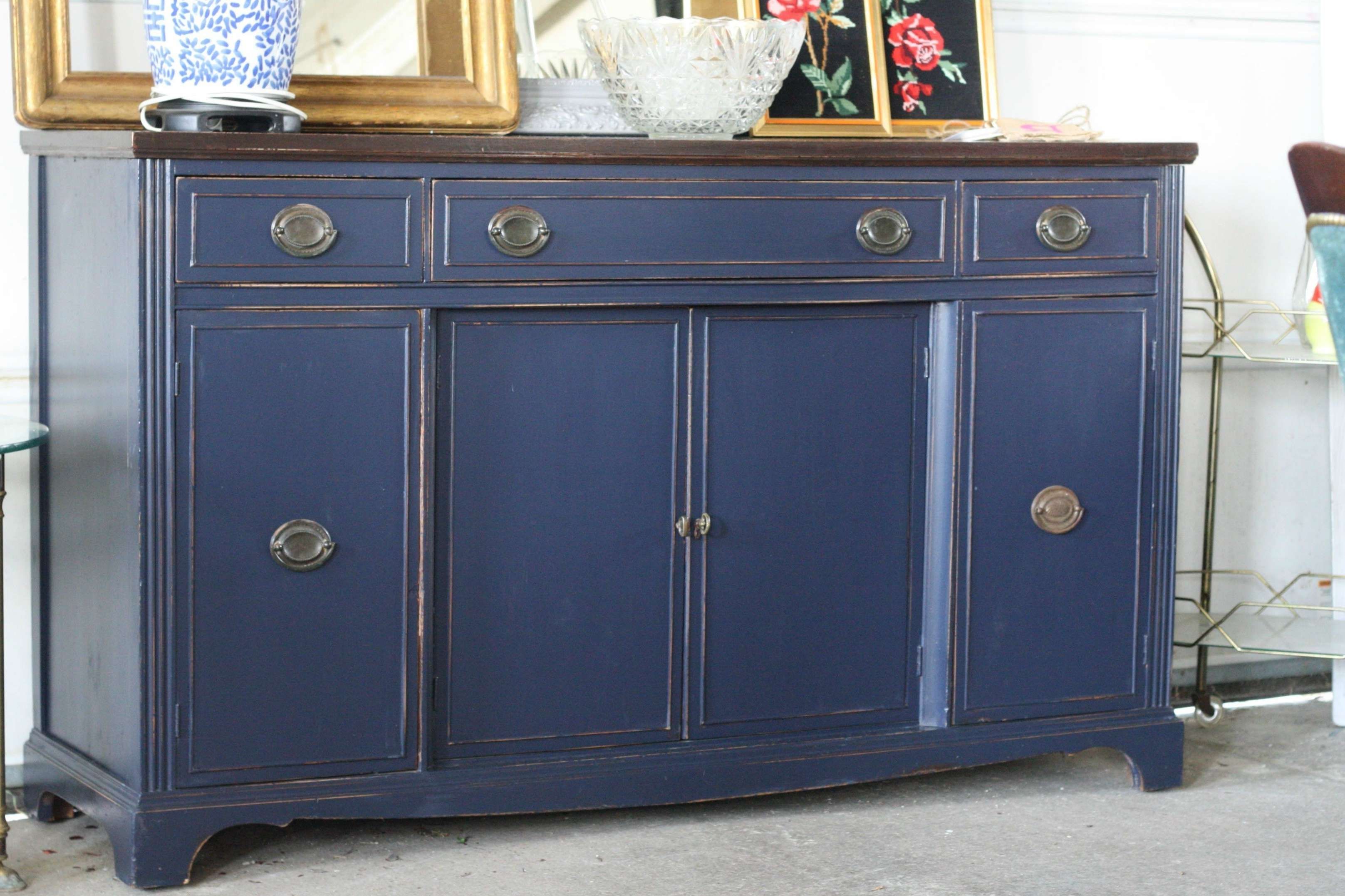 Featured Photo of 20 The Best Blue Buffet Sideboards