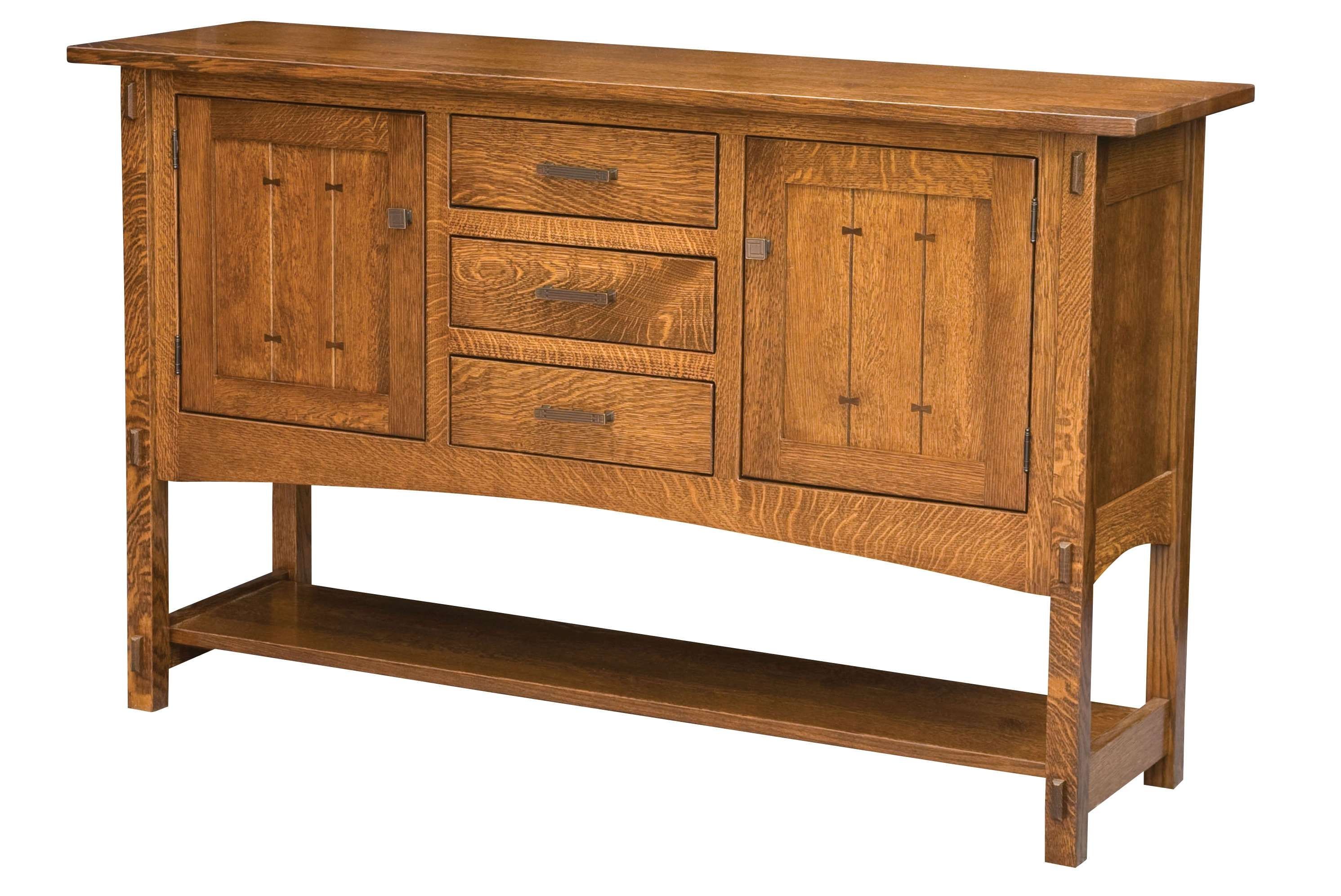 This Sideboard Builtthe Amish For The Mission Works Features Pertaining To Mission Sideboards (View 12 of 20)