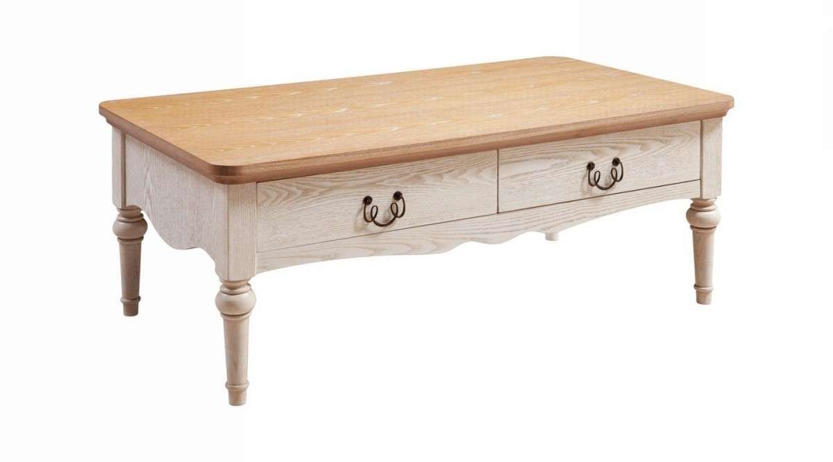 Traditional French Country Coffee Table White French Country Pertaining To Most Current Country Coffee Tables (View 18 of 20)