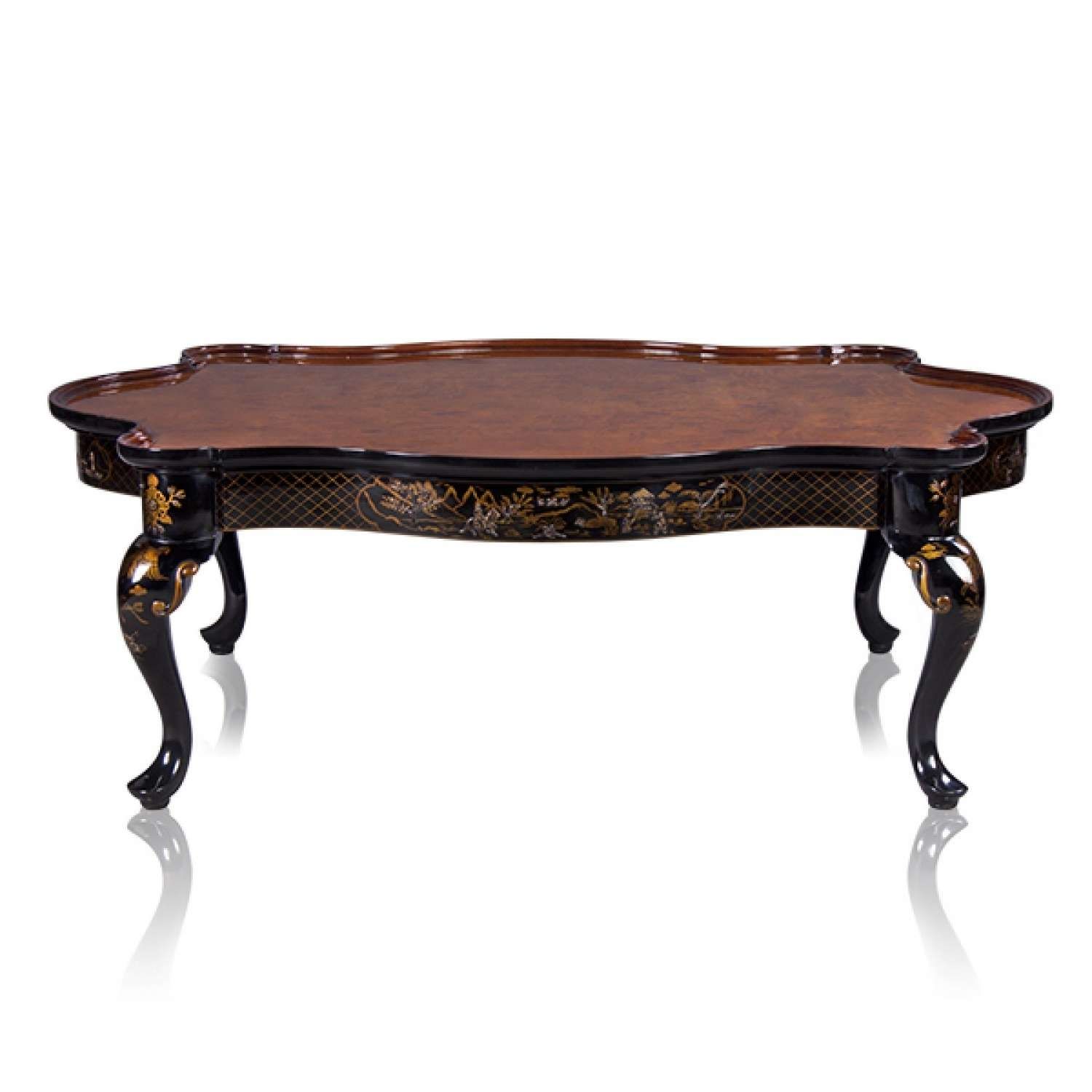 Trendy Baroque Coffee Tables With Regard To Coffee Table Chinoiserie – Chicjanssen (View 13 of 20)