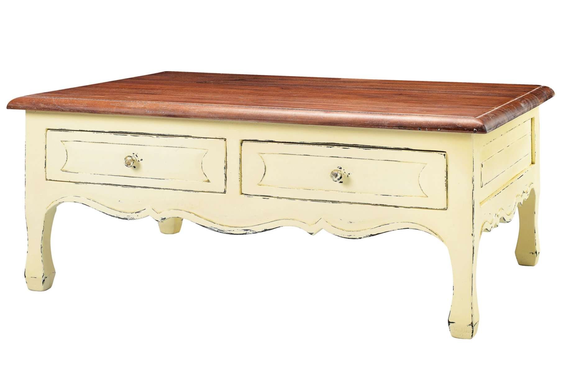 Trendy Cream Coffee Tables With Drawers Regarding Made To Order Coffee Table (View 12 of 20)