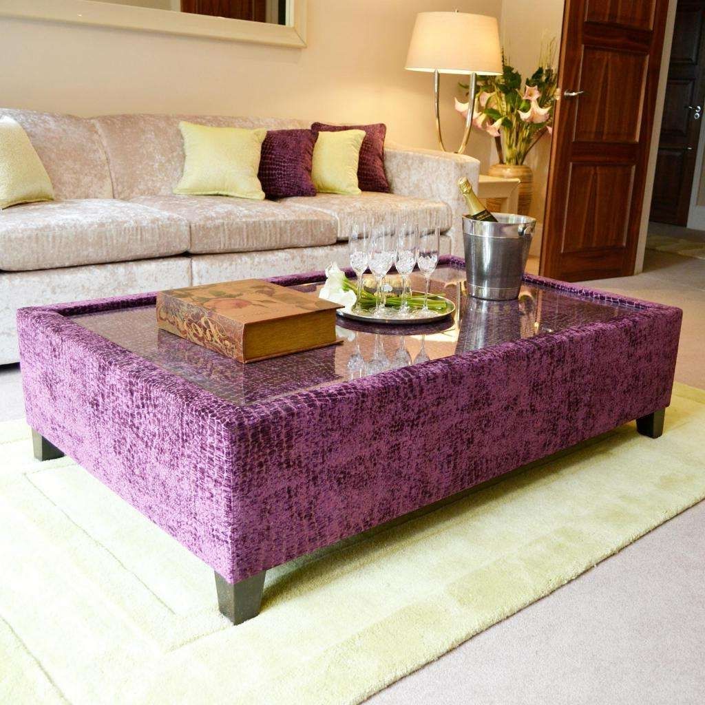 Trendy Fabric Coffee Tables Intended For Fabric Coffee Table Home For You Fabric Coffee Table In Coffee (View 1 of 20)