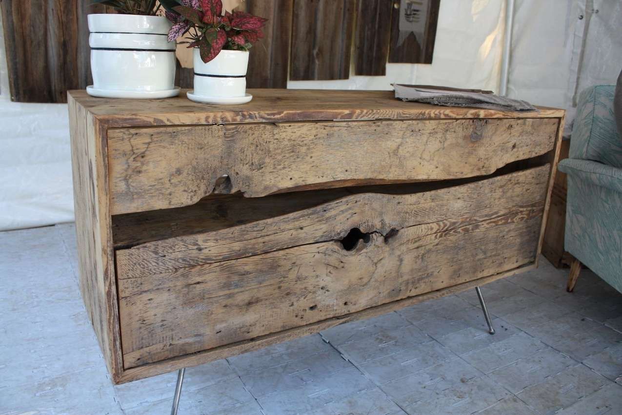 View In Gallery A Rustic Wood Credenza Rustic Farmhouse Sideboard Inside Farmhouse Sideboards (View 18 of 20)