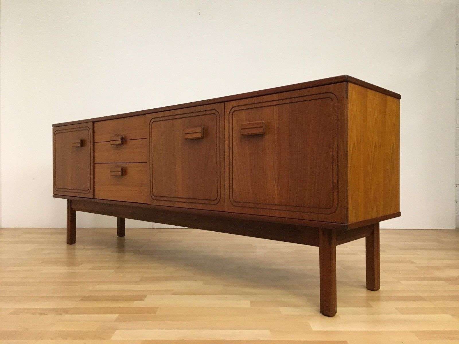 Vintage Alfred Cox Mid Century 50s 60s Teak Sideboard For Heals Inside 50s Sideboards (View 5 of 20)