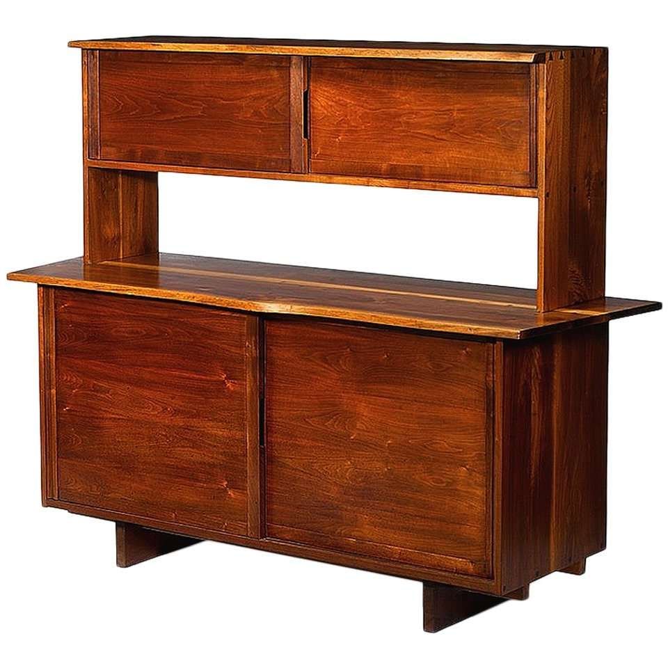 Walnut Sideboard With Top Shelfgeorge Nakashima For Sale At For Walnut Sideboards (View 8 of 20)