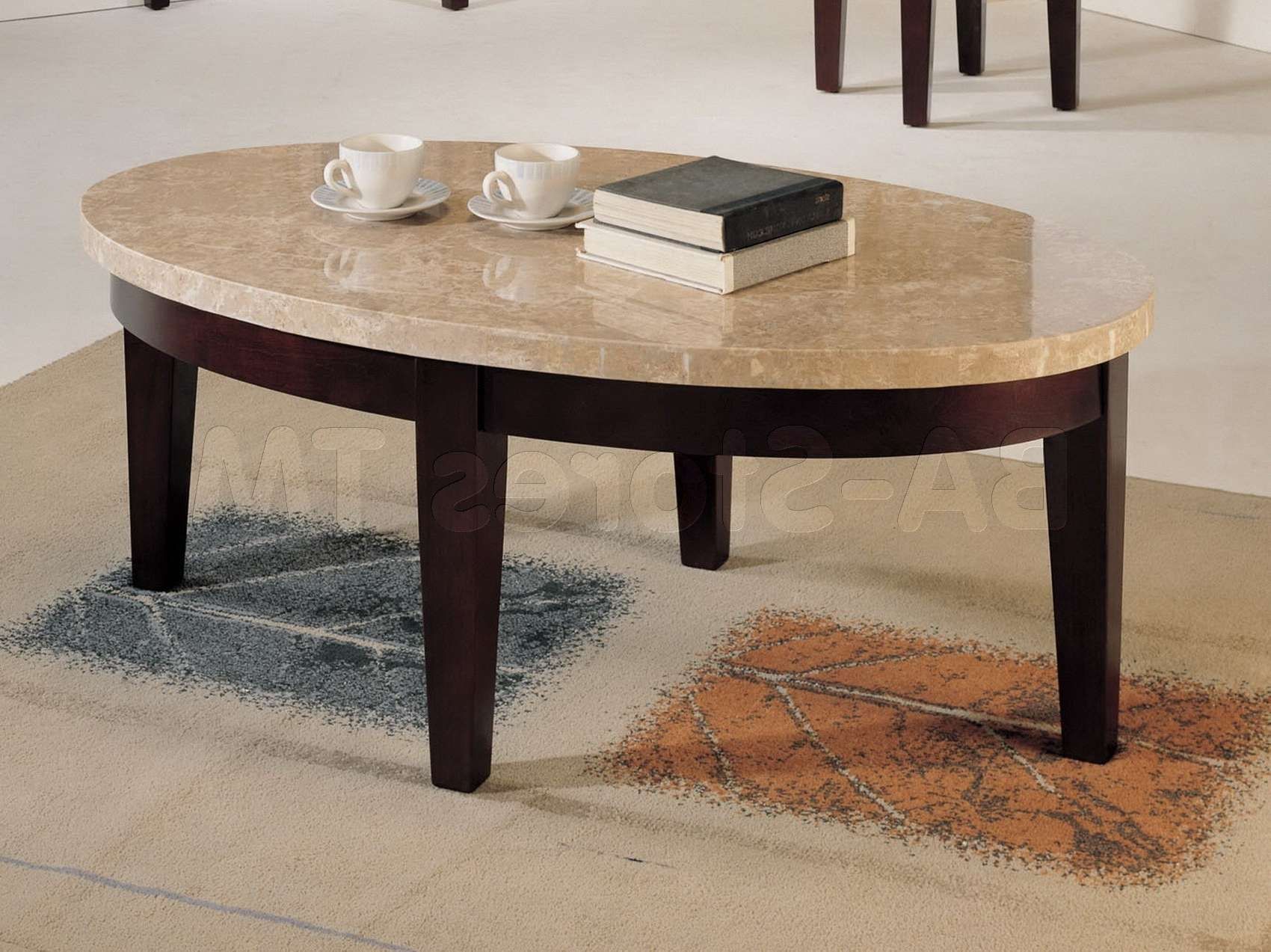Well Known Beige Coffee Tables Inside Stone Top Coffee Table Tags : Magnificent Oversized Coffee Tables (Gallery 20 of 20)