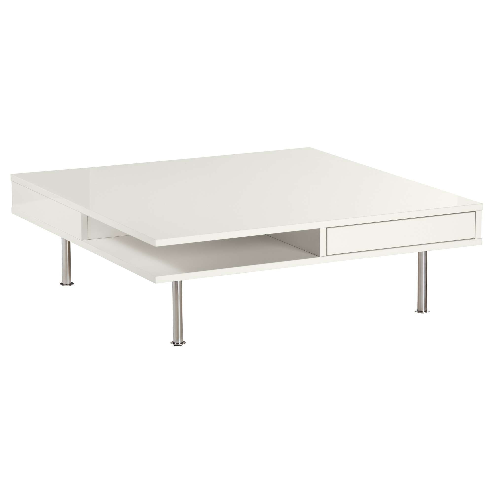 Well Known High Coffee Tables Pertaining To Tofteryd Coffee Table – High Gloss White – Ikea (View 15 of 20)