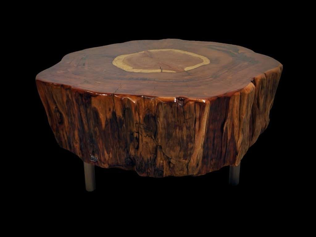Well Known Short Legs Coffee Tables Intended For Coffee Tables : Mesmerizing Tree Stump Coffee Table Best Of (View 17 of 20)