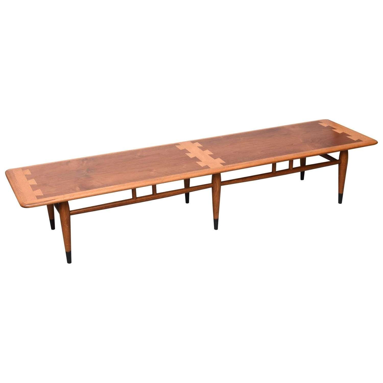 Well Liked Extra Long Coffee Tables Pertaining To Extra Long Lane Dovetail Coffee Table At 1stdibs (View 13 of 20)
