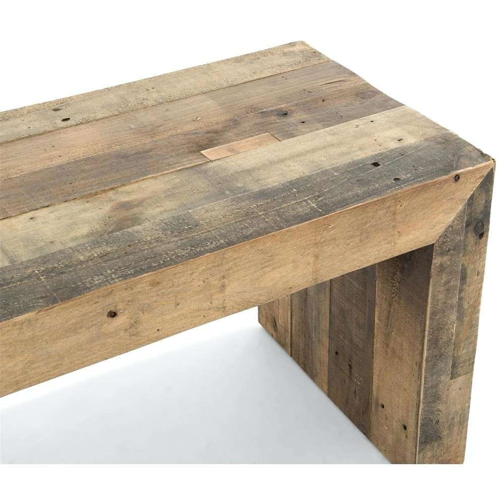 Zinc Top Chunky Reclaimed Wood Rustic Coffee Table Furniture Nz Intended For 2017 Chunky Rustic Coffee Tables (Gallery 20 of 20)