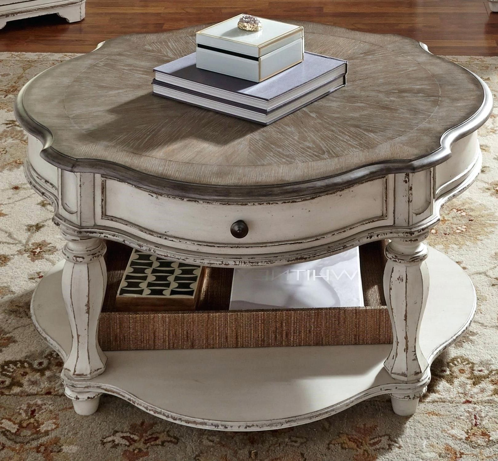 Favorite Ontario Cocktail Tables With Casters Regarding Round Coffee Table With Casters (Gallery 20 of 20)