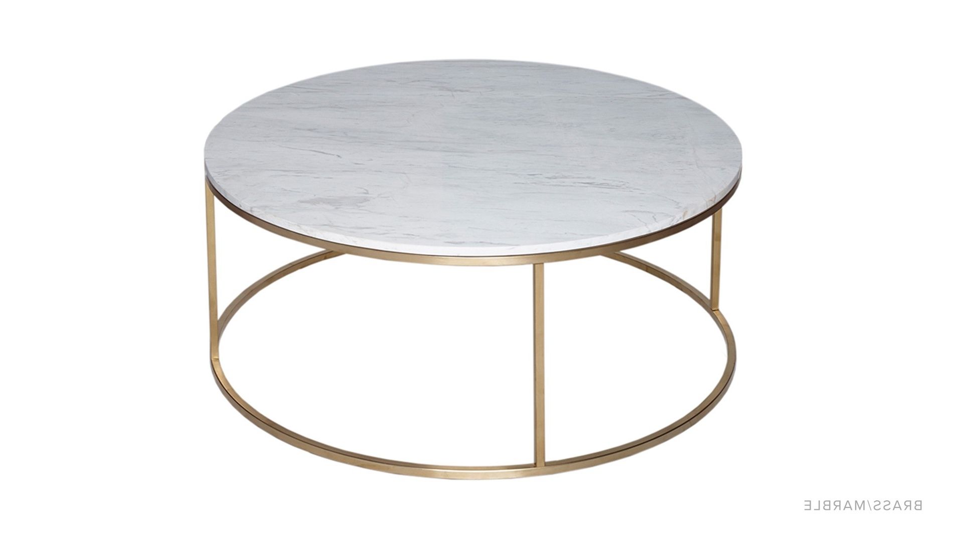 Kentish Circular Coffee Table – Luxdeco Throughout 2018 Modern Marble Iron Coffee Tables (View 8 of 20)