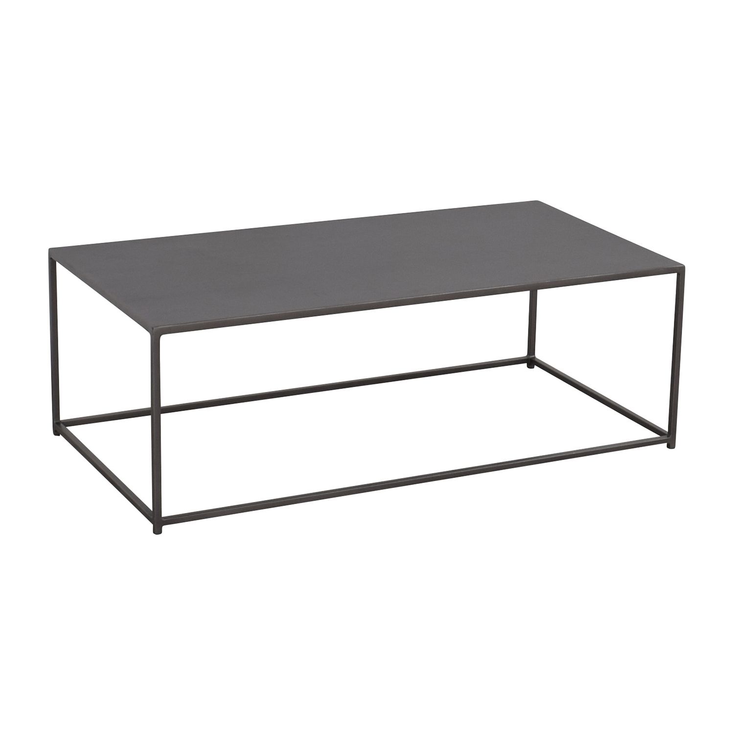 [%most Up To Date Mill Coffee Tables Throughout 51% Off – Cb2 Cb2 Mill Industrial Iron Coffee Table / Tables|51% Off – Cb2 Cb2 Mill Industrial Iron Coffee Table / Tables Pertaining To 2017 Mill Coffee Tables%] (View 1 of 20)