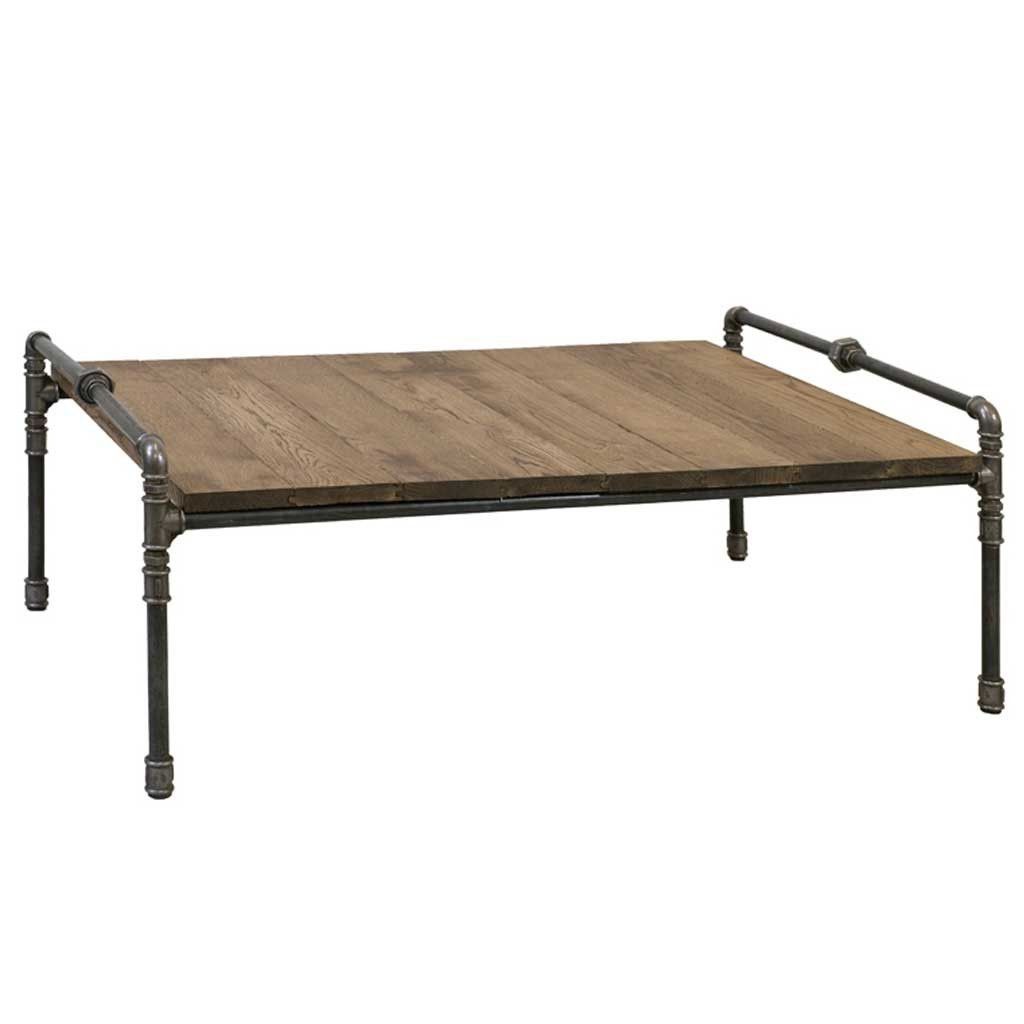 Newest Waxed Metal Coffee Tables Regarding Furniture – Facto Coffee Table – Hutsly. One For The Industrial (Gallery 9 of 20)