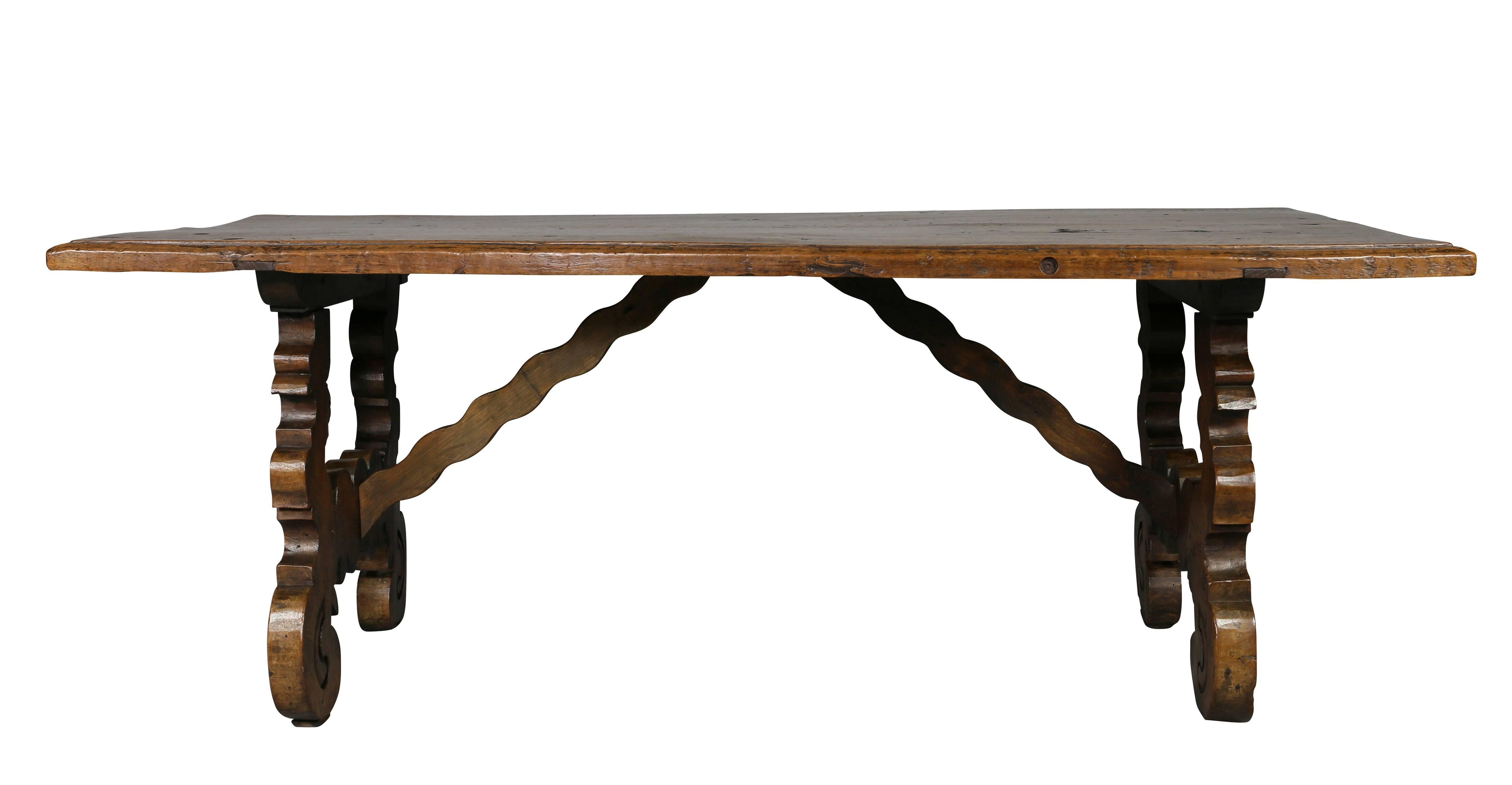 Spanish Colonial Style Walnut Coffee Table For Sale At 1stdibs Intended For Fashionable Spanish Coffee Tables (Gallery 18 of 20)